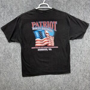 Harley Davidson Patriot Fairfax VA shirt T-shirt men's size XL